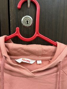 Pink Hoodie Top