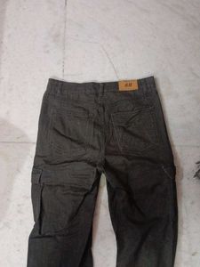 Dark Gray Cargo Pants