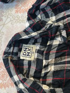 Plaid Long Sleeve Button-Up
