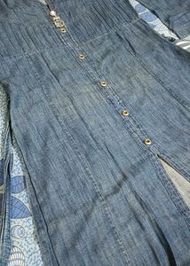 Denim Cotton Kurti