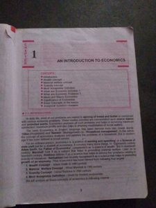 Class 11 Economics Statistics