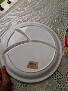 Set Of 2 Melamine Plates For Kids