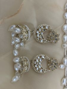 Kundan And Beads Set