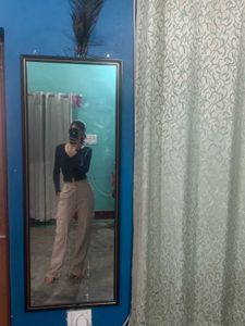 Beige Cargo Pants