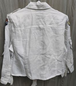 Crop Fit Boxy Shirt