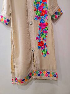 Multicolor Embroidery Kurta