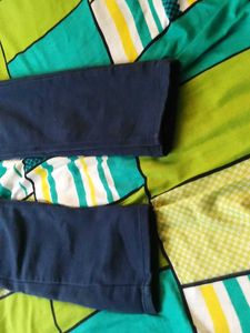 Stylish Blue Jeans with Patches