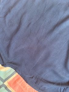 Elegant Navy Blue Ethnic Kurti