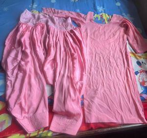 Pink Kurta Set
