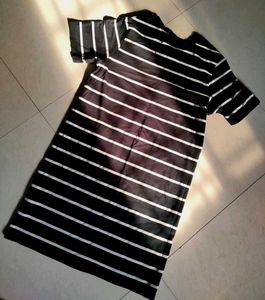 Striped T-Shirt Dress