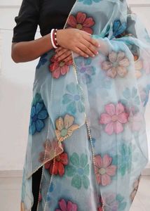 Floral Print Dupatta