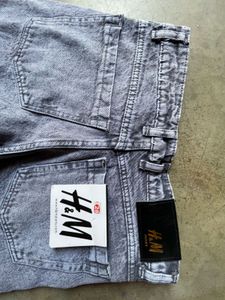 Wide Leg Denim Jeans