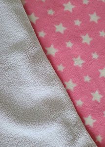 Pink Starry Baby Blanket 100×75 cm