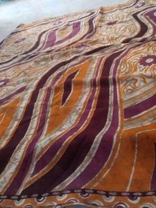 Stylish Patterned Saree  - new