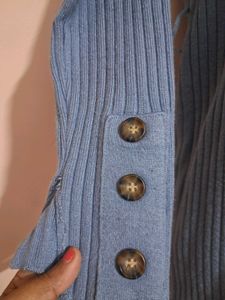 Ribbed Western Bodygon Dress