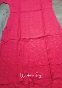 Elegant Pink Flare Kurta