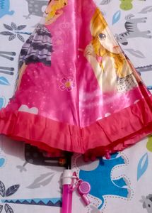 Price Drop 🎉Barbie Girls Kid Pink Umbrella ☔
