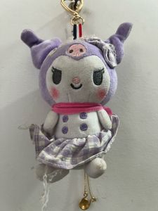 Kuromi Plush Keychain