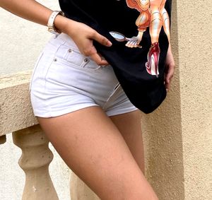 White Shorts