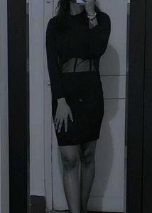 Black Bodycon Onepiece