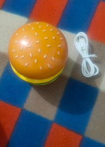 Burger Shape Study Desk Lamp For Kids