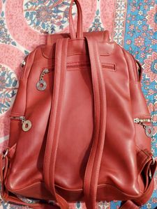 Stylish Leather Backpack 🎒