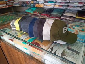 Nike Velcro (sticky) Strap, Khaki Cap (Adjustable)