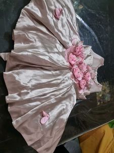 Silk Beautiful Shiny Frock