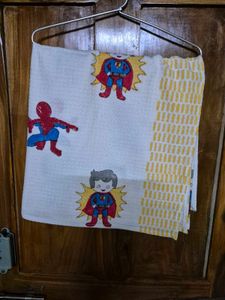 Kids Cotton Handblock Towel