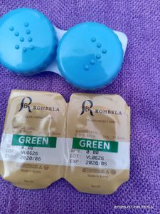 Neutral Green Color Eye Lens