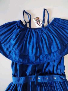 Elegant Navy Blue Maxi Dress