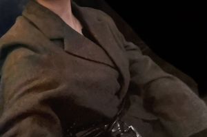 Oversized Woollen Blazer