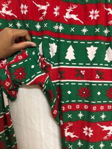 Fammy Jammies Red &amp; Green Leggings