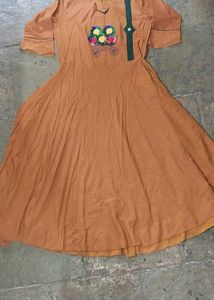 Rajwadi Full Flair Anarkali One Piece Kurti