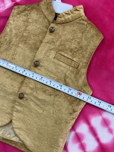 Gold Kids&#39; Formal Vest