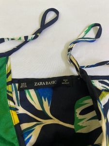 Zara Floral Print Wrap Dress Bust 34-36