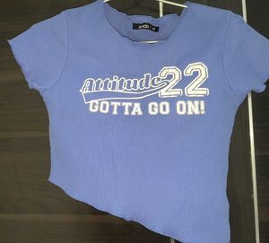Blue Attitude Tee