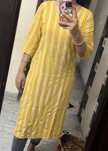 Yellow Kurti