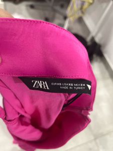 Zara Satin Pink Pants