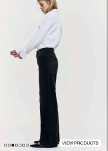 H&amp;m Highwaisted Wide Leg Jeans