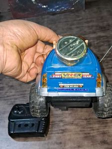 🆕 Vintage RC Truck - Blue &amp; Silver