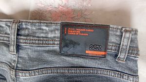 Stylish Denim Cargo Jeans