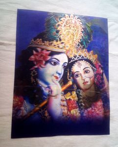 Radha Krishna 3D Photo