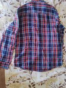 Blue Checks Boy Shirt