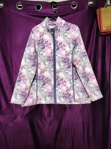 🥳Floral Print Zip-Up Jacket