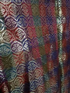 Multicolour Silk Kurti