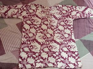 Floral Print Kurta