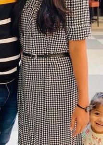 Black &amp; White Mini Dress (size M)