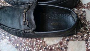Black Leather Loafer Shoes 😍🖤🖤