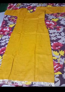 Elegant Yellow Kurta Set